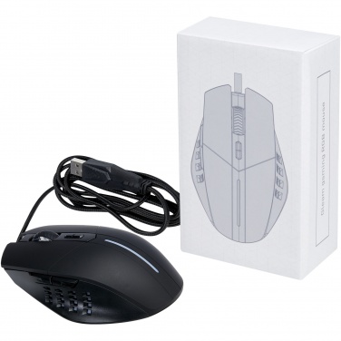 Logo trade promotional giveaway photo of: Gleam RGB gaming mouse