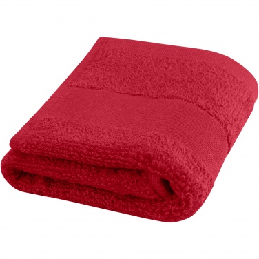 Logo trade promotional products image of: Sophia 450 g/m² cotton towel 30x50 cm