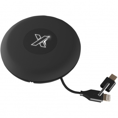 Logotrade promotional item image of: SCX.design C18 3-in-1 travel light-up cable