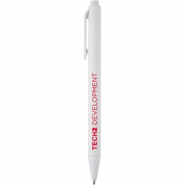 Logo trade promotional giveaways image of: Fabianna crush paper ballpoint pen