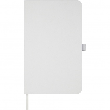 Logo trade advertising products picture of: Fabianna crush paper hard cover notebook