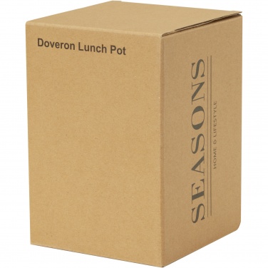 Logo trade promotional products image of: Doveron 500 ml recycled stainless steel insulated lunch pot