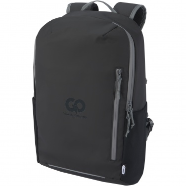 Logotrade promotional product image of: Aqua 15" GRS recycled water resistant laptop backpack 21L