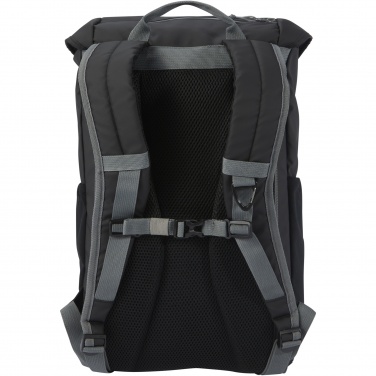 Logo trade promotional items picture of: Aqua 15.6" GRS recycled water resistant laptop backpack 23L