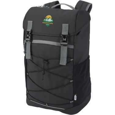Logo trade promotional products picture of: Aqua 15.6" GRS recycled water resistant laptop backpack 23L