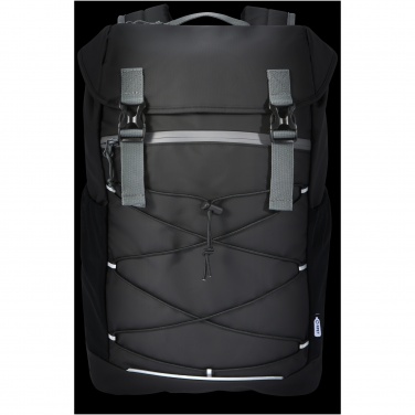 Logotrade promotional merchandise image of: Aqua 15.6" GRS recycled water resistant laptop backpack 23L