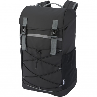 Logo trade promotional giveaways image of: Aqua 15.6" GRS recycled water resistant laptop backpack 23L