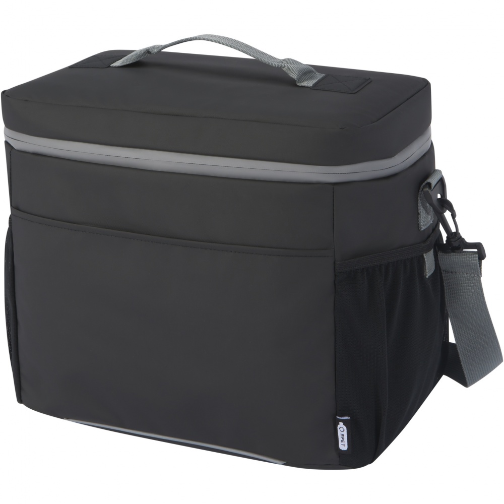 Logo trade advertising product photo of: Aqua 20-can GRS recycled water resistant cooler bag 22L