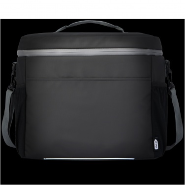 Logo trade corporate gifts picture of: Aqua 20-can GRS recycled water resistant cooler bag 22L