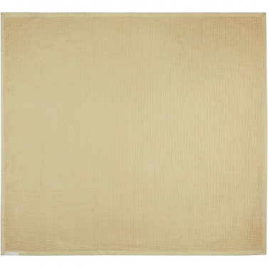 Logotrade promotional item image of: Abele 150 x 140 cm cotton waffle blanket