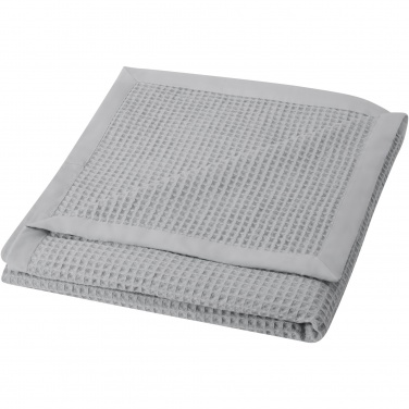 Logotrade promotional giveaway image of: Abele 150 x 140 cm cotton waffle blanket