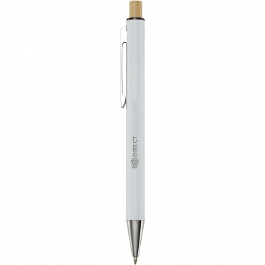 Logotrade advertising products photo of: Cyrus recycled aluminium ballpoint pen (blue ink)