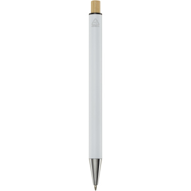 Logotrade promotional merchandise photo of: Cyrus recycled aluminium ballpoint pen (black ink)