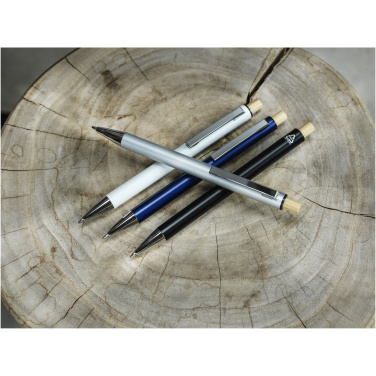 Logotrade business gifts photo of: Cyrus recycled aluminium ballpoint pen (black ink)