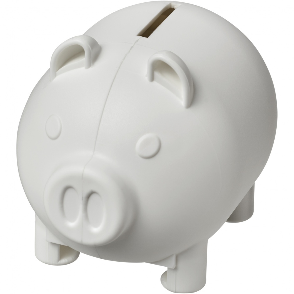 Logotrade promotional products photo of: Oink recycled plastic piggy bank