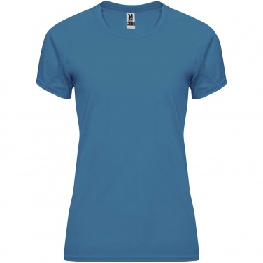 Logo trade business gifts image of: Bahrain short sleeve women's sports t-shirt