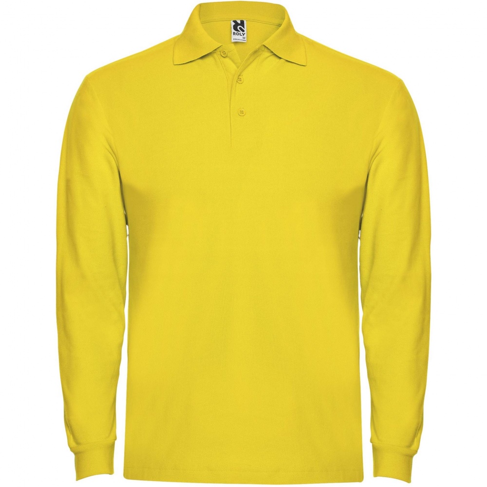 Logo trade promotional merchandise photo of: Estrella long sleeve men's polo