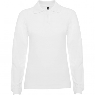 Logo trade business gifts image of: Estrella long sleeve women's polo
