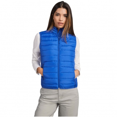Logo trade promotional giveaway photo of: Oslo women's insulated bodywarmer