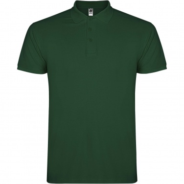Logo trade promotional giveaways image of: Star short sleeve men's polo