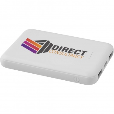 Logo trade advertising products picture of: Asama 5000 mAh Type-C recycled plastic power bank