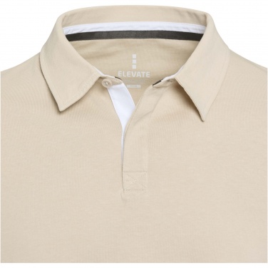 Logotrade corporate gift image of: Clyde unisex organic rugby polo sweatshirt