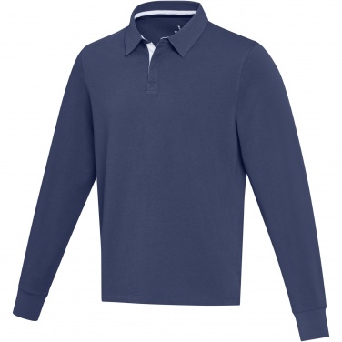 Logotrade promotional merchandise picture of: Clyde unisex organic rugby polo sweatshirt