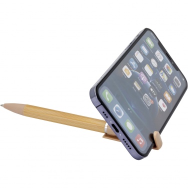 Logo trade promotional products image of: Delfina phone holder pen