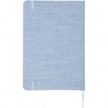 Logo trade advertising products picture of: Ramona A5 cotton notebook