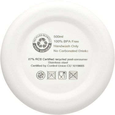 Logotrade promotional products photo of: Spring 500 ml RCS certified recycled stainless steel copper vacuum insulated bottle