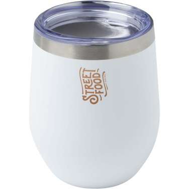Logotrade promotional merchandise photo of: Corzo 350 ml RCS certified recycled stainless steel copper vacuum insulated cup