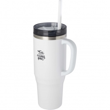 Logotrade promotional product image of: Melbourne 1200 ml RCS certified insulated tumbler with straw