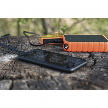 Logotrade advertising products photo of: Xtorm XR201 Xtreme 10.000 mAh 20W QC3.0 waterproof rugged power bank with torch