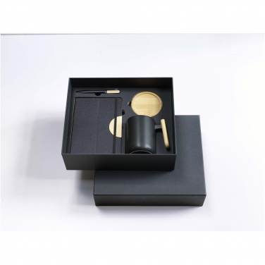 Logotrade promotional giveaway image of: Laura A5 hard cover notebook and ballpoint pen gift set