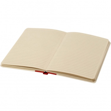 Logo trade promotional giveaway photo of: Liliana A5 sugar cane plastic hard cover notebook