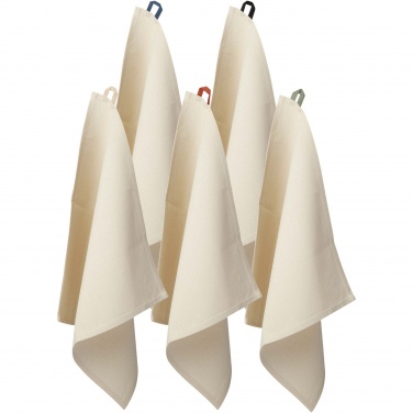 Logo trade business gifts image of: Alora 200 g/m² recycled cotton kitchen towel