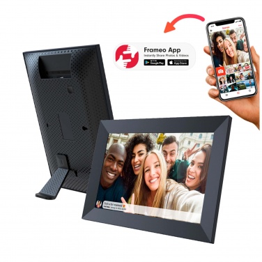 Logo trade promotional products image of: Prixton Prado 10" Frameo wifi digital photo frame