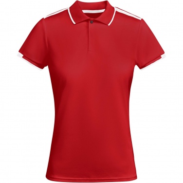 Logo trade business gifts image of: Tamil short sleeve women's sports polo