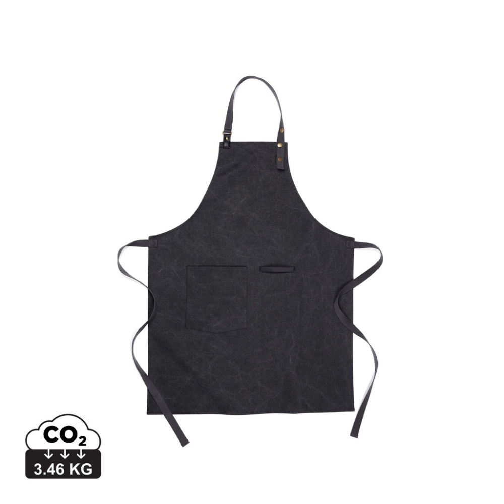 Logo trade promotional merchandise picture of: VINGA Tome GRS recycled canvas Apron