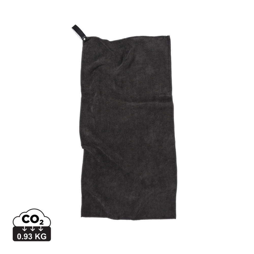 Logo trade promotional products picture of: VINGA GRS RPET active dry towel 40 x 80cm