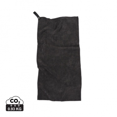 Logo trade promotional gifts image of: VINGA GRS RPET active dry towel 40 x 80cm
