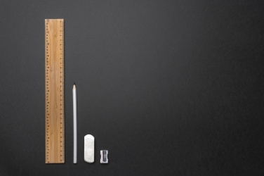 Logo trade advertising product photo of: Timberson extra thick 30cm double sided bamboo ruler