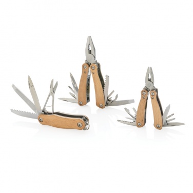Logo trade promotional giveaway photo of: Wood pocket knife