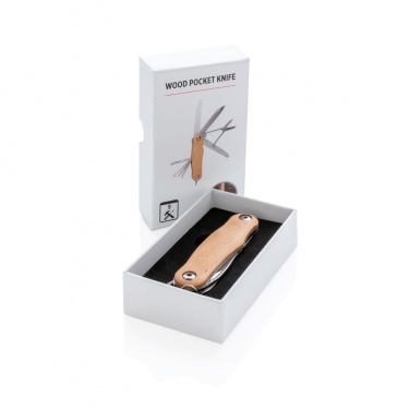 Logotrade promotional giveaways photo of: Wood pocket knife