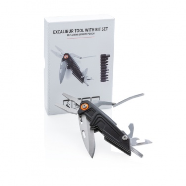 Logo trade promotional products image of: Excalibur tool with bit set