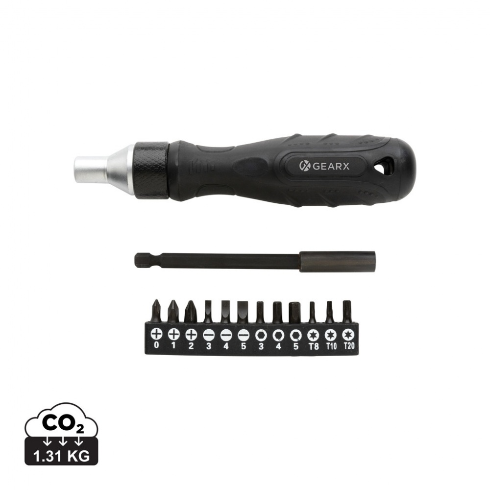 Logo trade corporate gift photo of: Gear X ratchet screwdriver