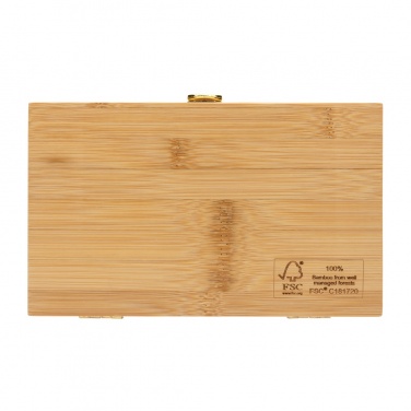 Logo trade promotional merchandise image of: Carvine 21 pcs bamboo tool set