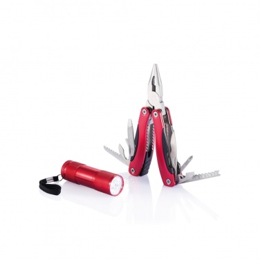 Logo trade promotional gifts picture of: Multitool and torch set
