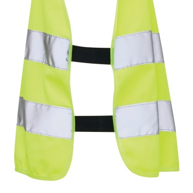 Logotrade promotional merchandise photo of: GRS recycled PET high-visibility safety vest 3-6 years