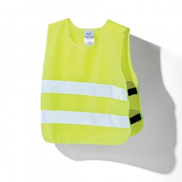 Logotrade promotional merchandise image of: GRS recycled PET high-visibility safety vest 3-6 years